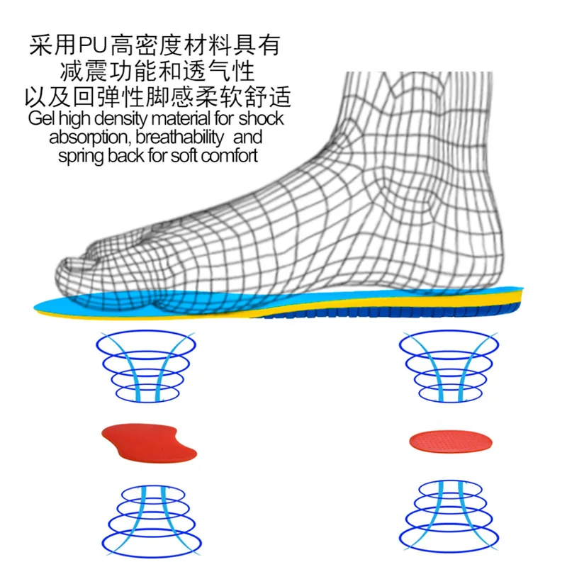 Ортопедические стельки для обуви дышащие мужчин и женщин|insoles for shoes|insole footinsole foot