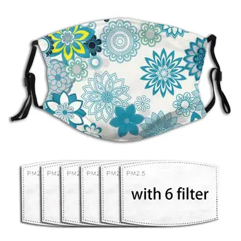 

Mandala Ornament Washable Reusable Anti Haze Mask Anti-Dust Mouth Face Mask Protective Mouth Cover Masks