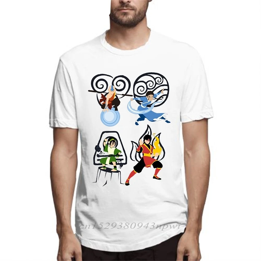 Last Airbender Aang Katara T shirt 