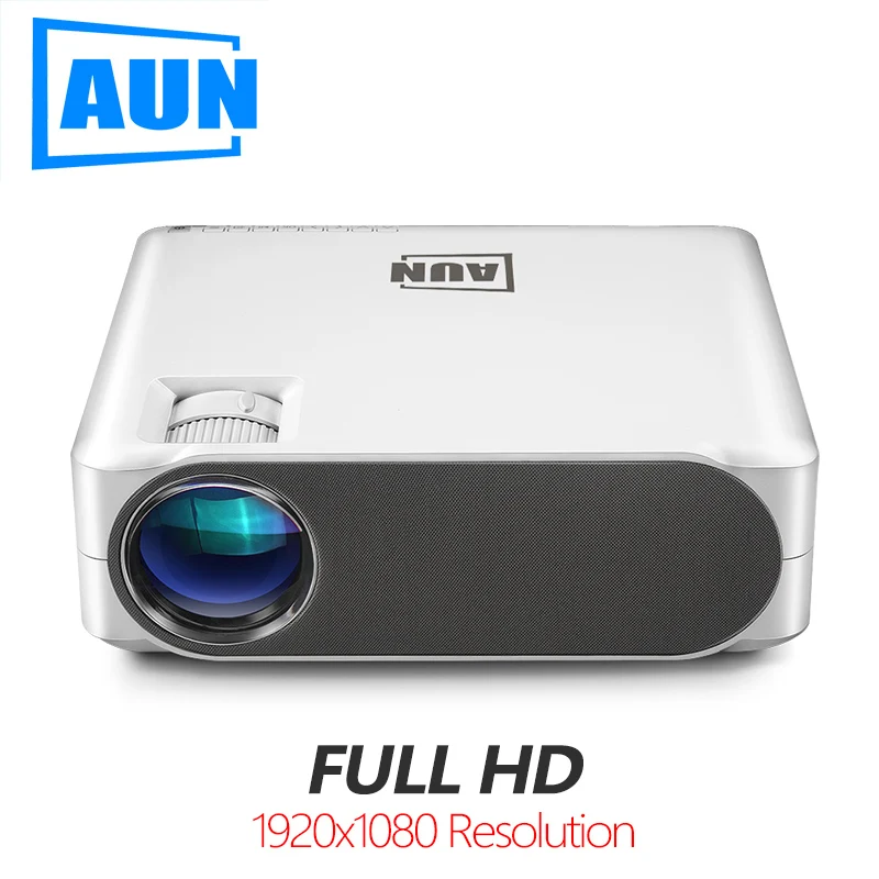 Aun Full Hd Projector Akey6 Pro, 7500 Lumens 1920x1080p Home Theater