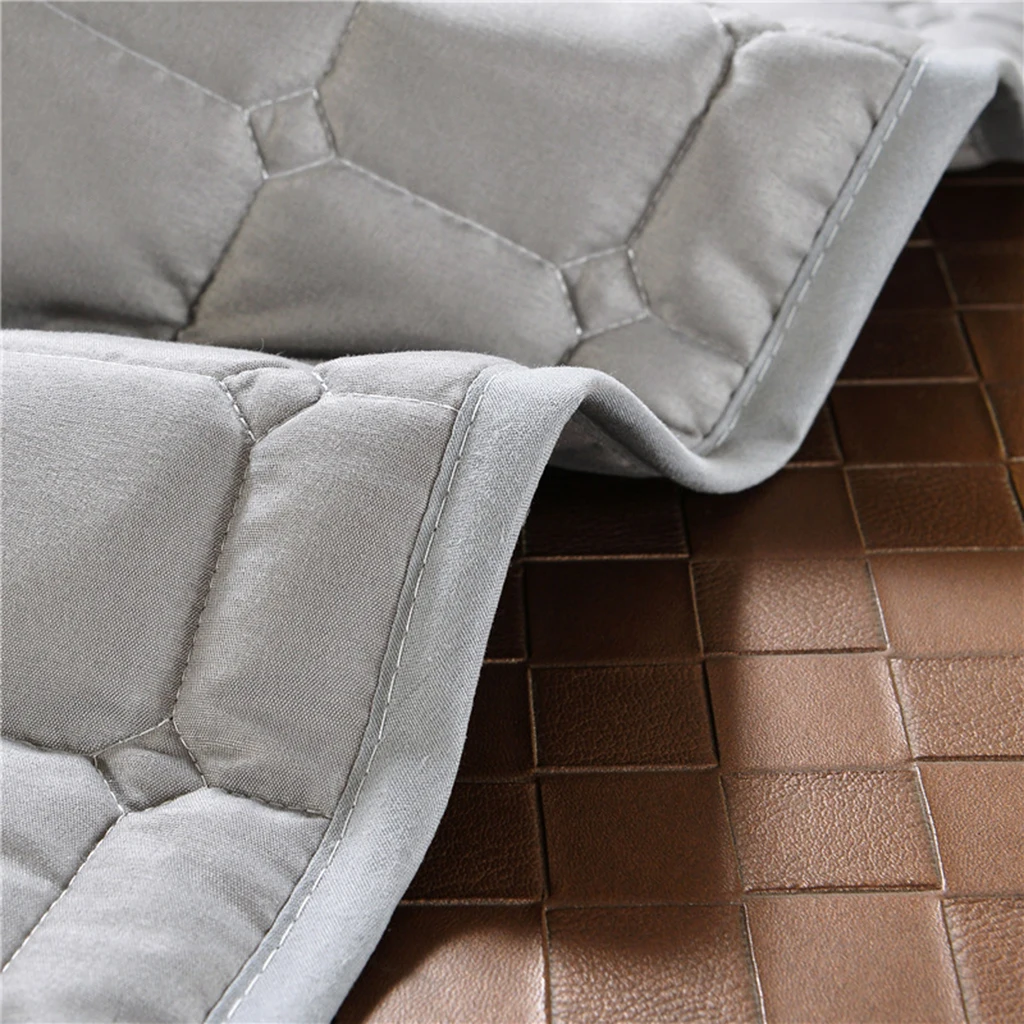 2pcs Massage Table Mattress Beauty Beds Sheet Cover 71x24inch White/ Grey