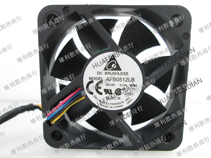 

Original NEW AFB0512LB 12V 0.11A 5CM 5015 4wirePWM Motor protection cooling Fan high quality