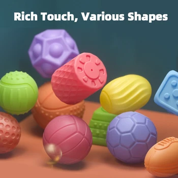 

Infant Multifunction Perception Stroking The Ball Early Education Puzzle Speak Catch The Ball Texture Perception Training Toys