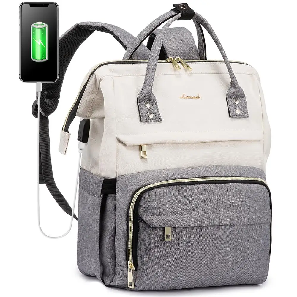 Travel Backpack Laptop-Bag Women Bag Waterproof Lovevook Usb-Charging Male