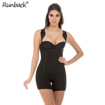 

Fajas Reductoras y Moldeadoras Colombianas Levanta Cola Liposuction Compression Women Shapewear Plus Size Body Shaper Bodysuit