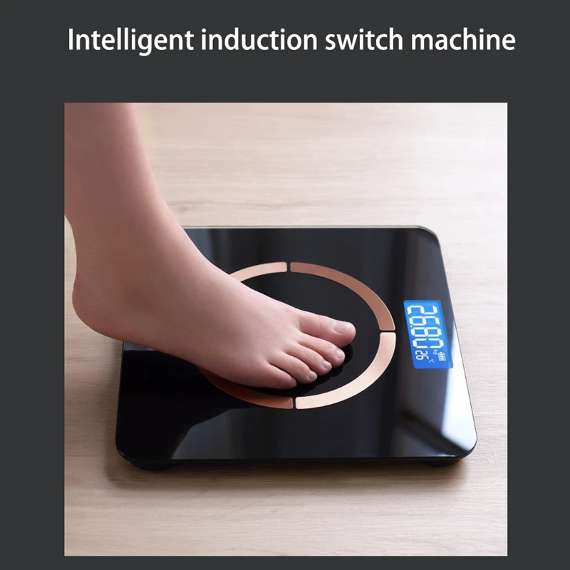 smart bathroom scales Smart Body Scale Body Weight Scale Bathroom Scale With Body Composition Monitor With Bluetooth And Fitness App body weighing machine