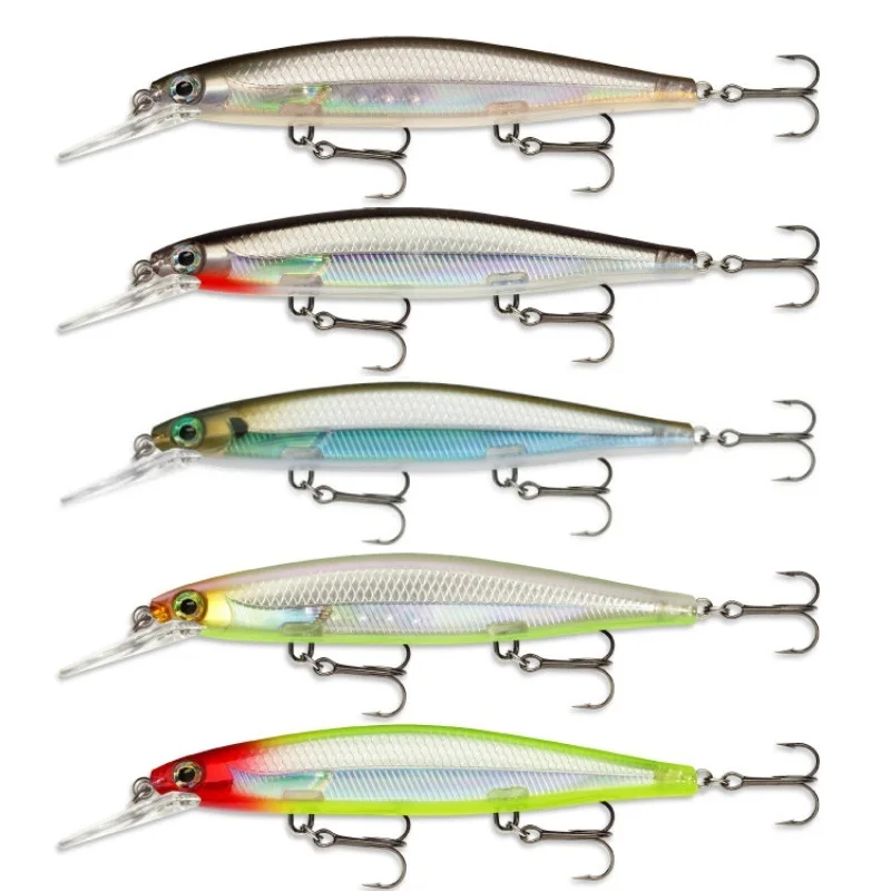 NEW HOT Minnow fishing lure 12.5cm 13g lifelike fish swing hard bait high quality noise japan fishing tackle deep diving lures