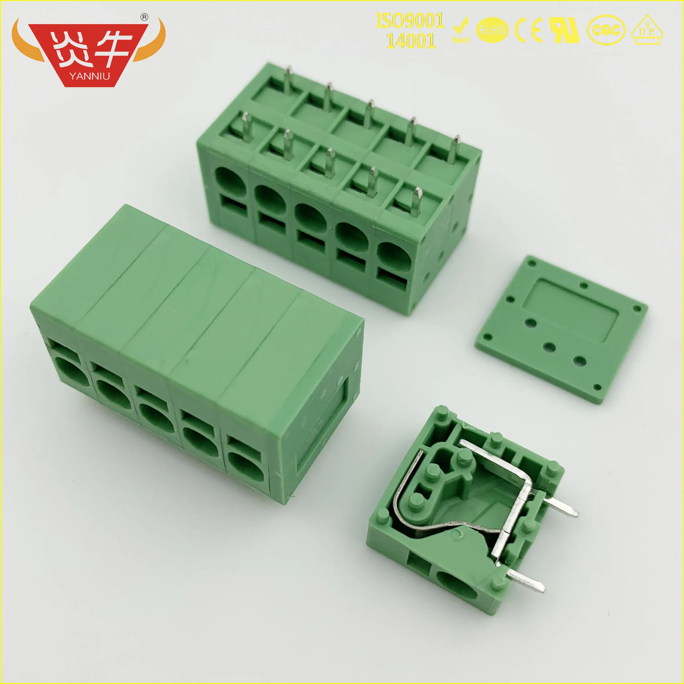 Terminais da Mola do Pwb de Kf205r Blocos Dg271r 3.5mm 2pin Sp12pin Spt 1.5 – 2-h-3 5 1990737 Phoenix Contato Degson Kefa 3.5 2 P12 p