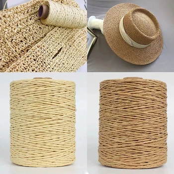 Natural Raffia Straw Yarn 1