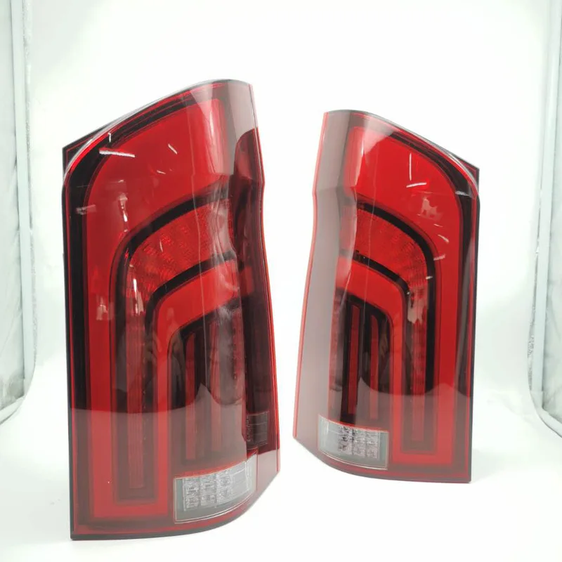 Car LED Taillights Tail Lamps For Mercedes Benz Vito V250 V260 2016 -2020 Reflector Lamp Backup Lamps Brake Light Rear Lights