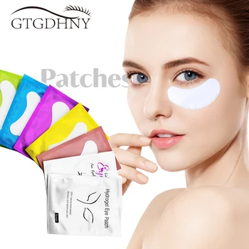 

200/100 Pairs Patches for Building Hydrogel EyePads Eyelash Extension Lint Free Under Eye Gel Patches Mask Make-Up Supplies