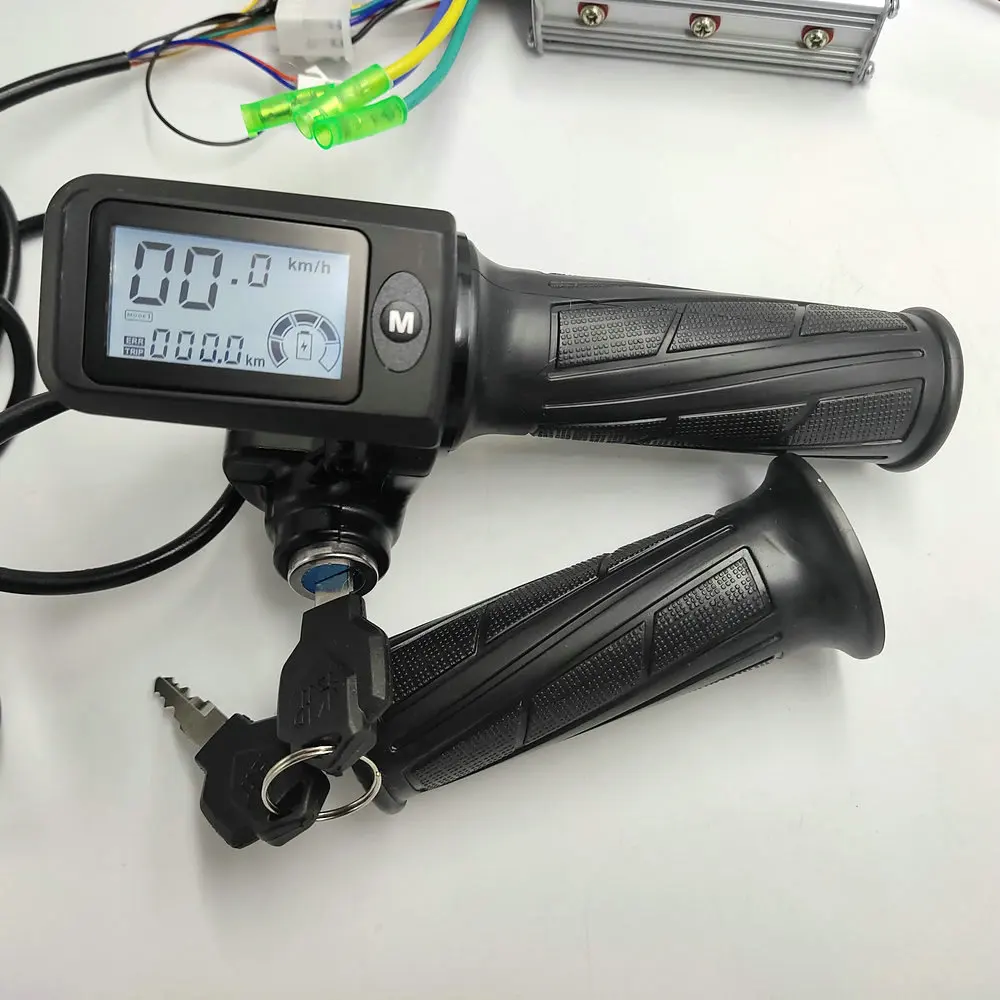 Trottinette électrique D'accélérateur Poignée Avec écran LCD Indicateur