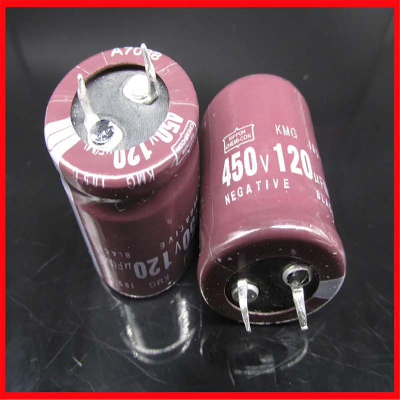 New aluminum electrolytic capacitor 450V120UF electrolytic capacitor