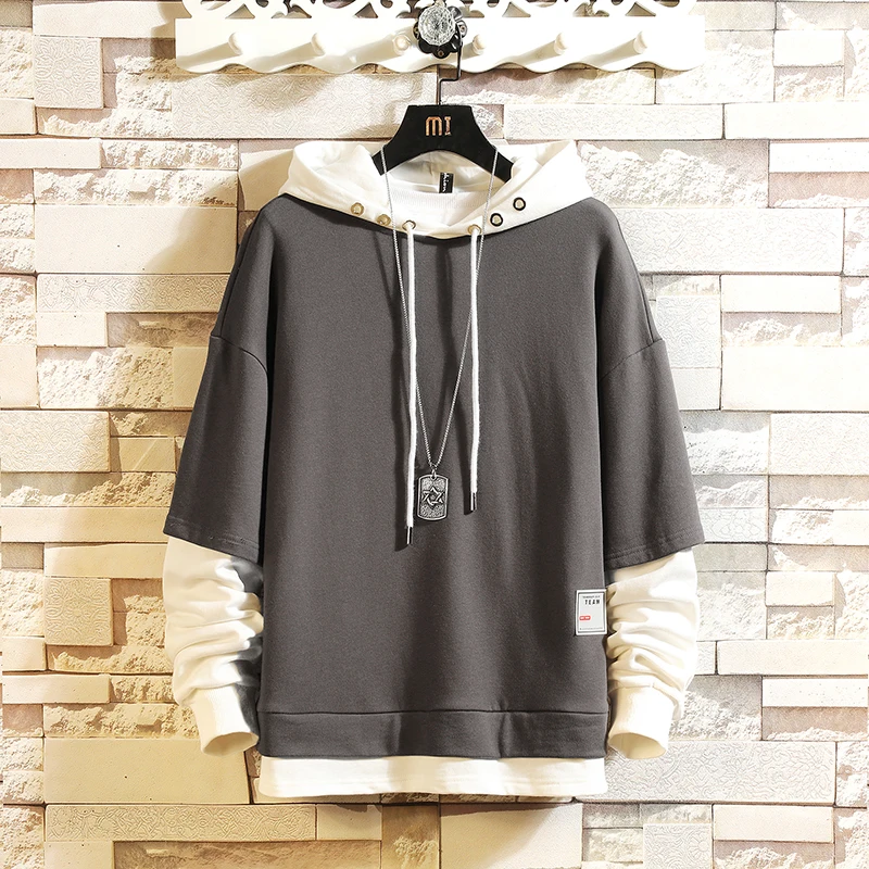 Fashion Skateboard Hoodies Sweatshirts 2020 Men'S Casual Spring Autumn Black Clothes OverSize M-5XL Hip Hop Patchwork Streetwear Fashion Skateboard Hoodies Sweatshirts 2020 Men'S Casual Spring Autumn Black Clothes OverSize M-5XL Hip Hop Patchwork Streetwear