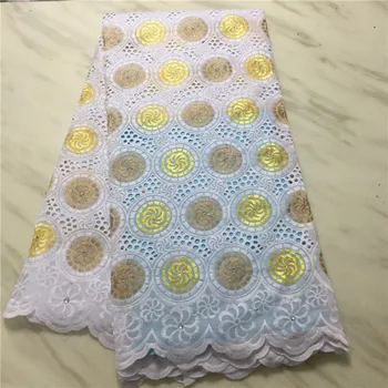 

Hot Selling Cotton African Dry Laces Fabrics Nigerian Cotton Laces Fabrics 2019 High Quality Swiss Voile In Switzerland pl82-772