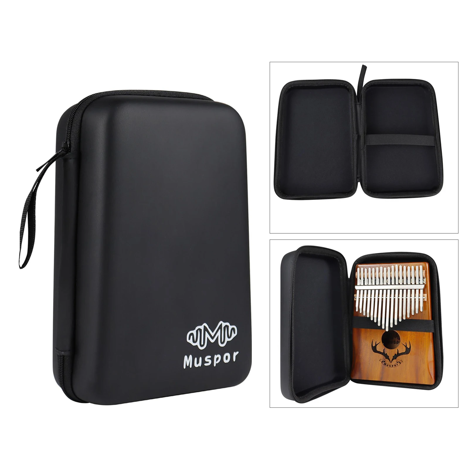 Portable Kalimba Storage Bag for 10/17/21-Keys Percussion Thumb Piano Gig Bag Birthday Present for Kids Adult Beginners