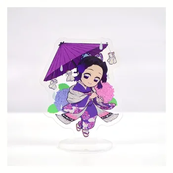 

Keychain Womans Demon Slayer Key Chain Men Key Ring Unisex Elegant Acrylic Jewelry Cute Anime Figure Agatsuma Zenitsu Llaveros