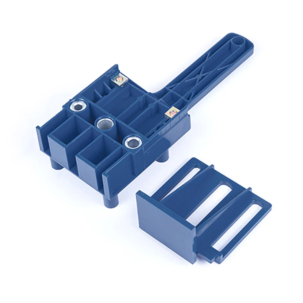 Woodworking Doweling Jig 6 8 10mm Pocket Hole Jig Handheld Puncher Drill Set Drill Drilling Carpentry Guide Locator Tool