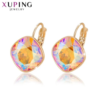 

Xuping Jewelry Hoop Earrings Crystals from Swarovski Party Temperament Mother's Day Gift Women Girls M76\M77-20373