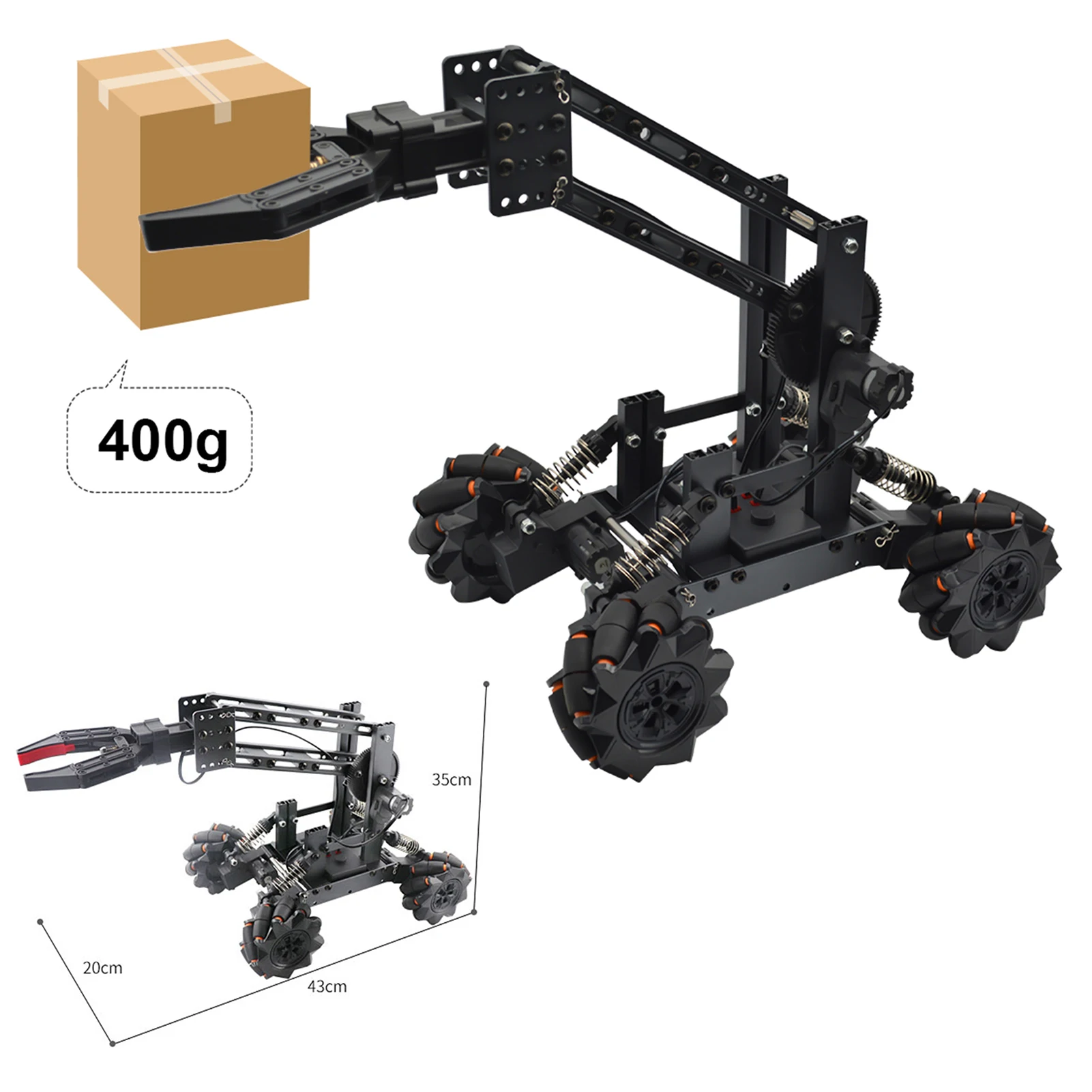 1:14 Rc Car 4Wd 360° Rotating Assemble A Radio Toy Car 14 Channels Arms Rise/Fall Programming Function Toy Vehicle Model