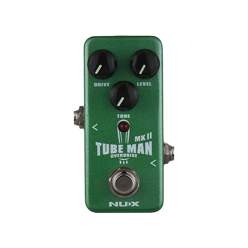 NUX NOD 2 TUBE MAN MK II педаль для гитарного эффекта овердрайв полный металлический