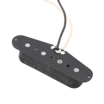 

4 Strings Electric Guitar Neck Bridge Pickups For Guitar Black