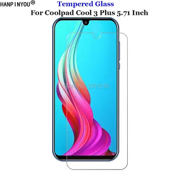 Перейти на Алиэкспресс и купить Для Coolpad Cool 3 Plus переднее жесткое закаленное стекло 9H 2.5D Премиум-защита для экрана Защитная пленка Coolpad Cool 3 Plus 5,71дюйм