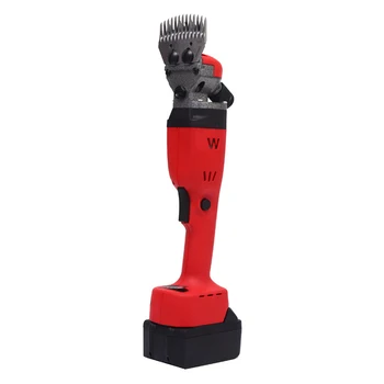 Price 1PC 18V Lithium Battery Rechargeable Wool Shear Machine Electric Wool Clipper Scissors Handheld Animal Shearing Machine