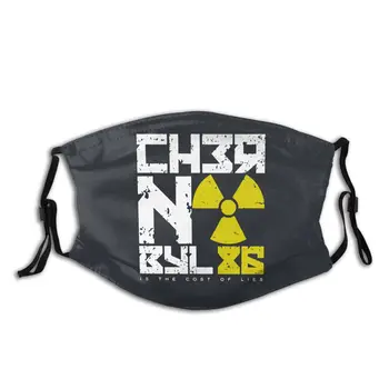 

Chernobyl 86 Non-Disposable Face Mask with Filter Nuclear Russia Ukraine Dustproof Mask Respirator Mouth Muffle