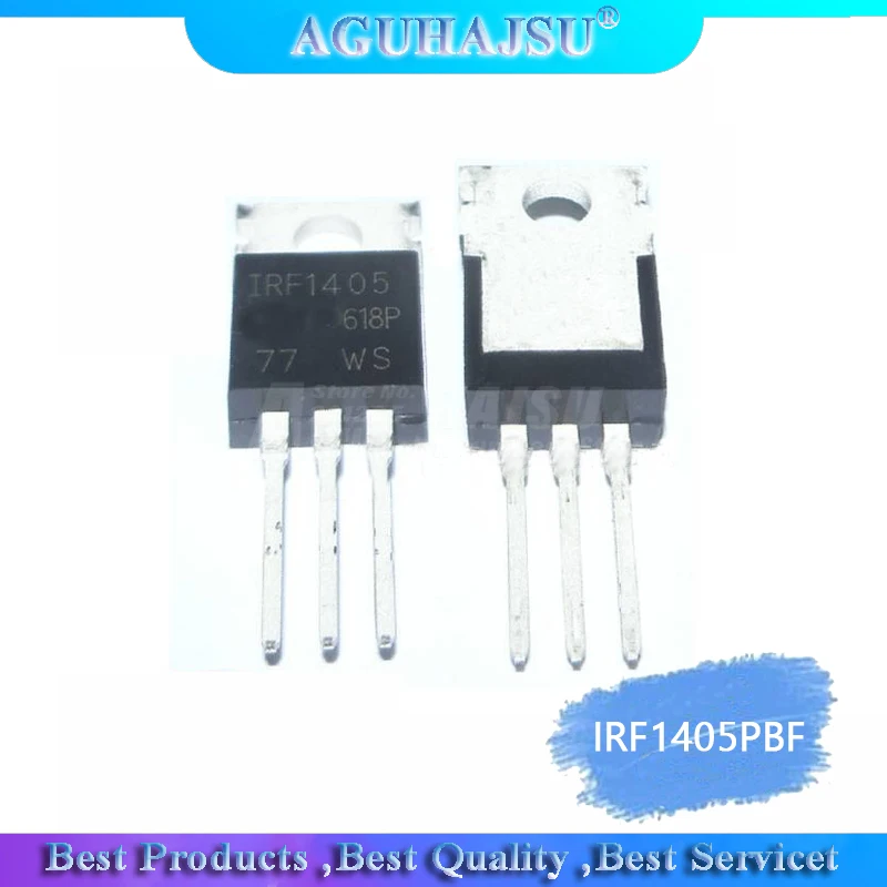 10 шт. IRF1405PBF TO-220 IRF1405P TO220 IRF1405 Новый 55 в/133A FET N-channel | Электронные компоненты и