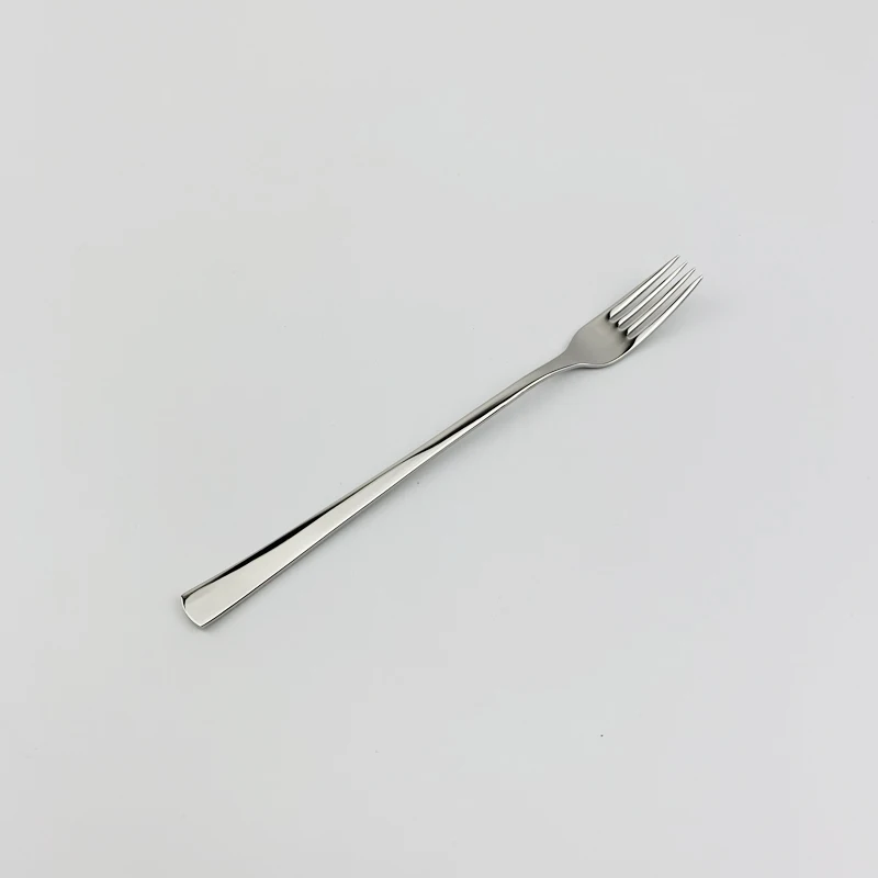 Fork6 4pcs Высококачественная вилка из нержавеющей стали для фруктов Золотая десертная вилка красивые маленькие вилки Вилка для закуски наб - Color: Fork6 4pcs
