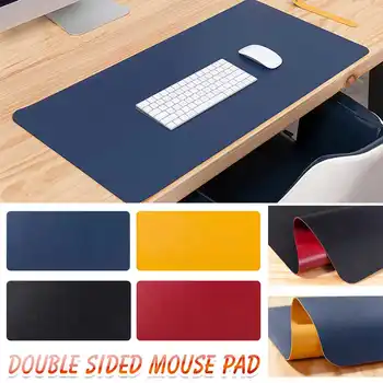 

Double-side Usable Mouse Pad Portable Large Gaming Mousepad Laptop Pad PU Leather Desk Pad Grand Mat Gamer 60x30 80x40cm