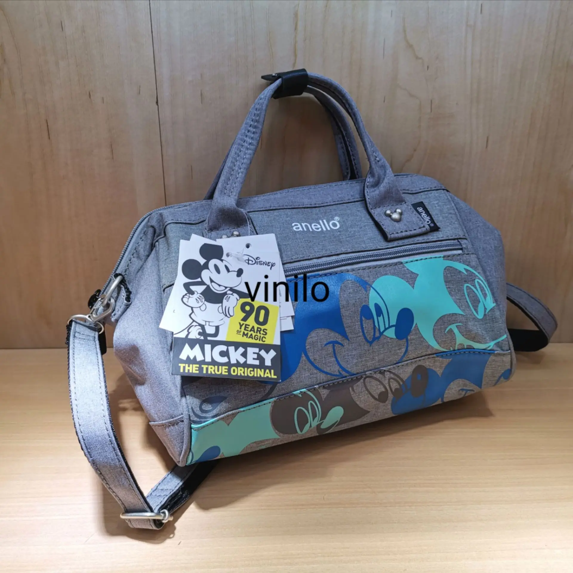 Disney Mickey mouse women men shoulder messenger bag lady minnie handbag Travel bag High capacity