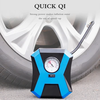 

Onever Mini Car Electric Tire Inflator Pump Car Air Compressor Pump Auto High Pressure Pump Car Motorcycle Portable Compact Hot