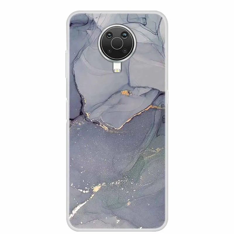 Luxury Silicone TPU Soft Phone Case with Shockproof Cute Marble Design