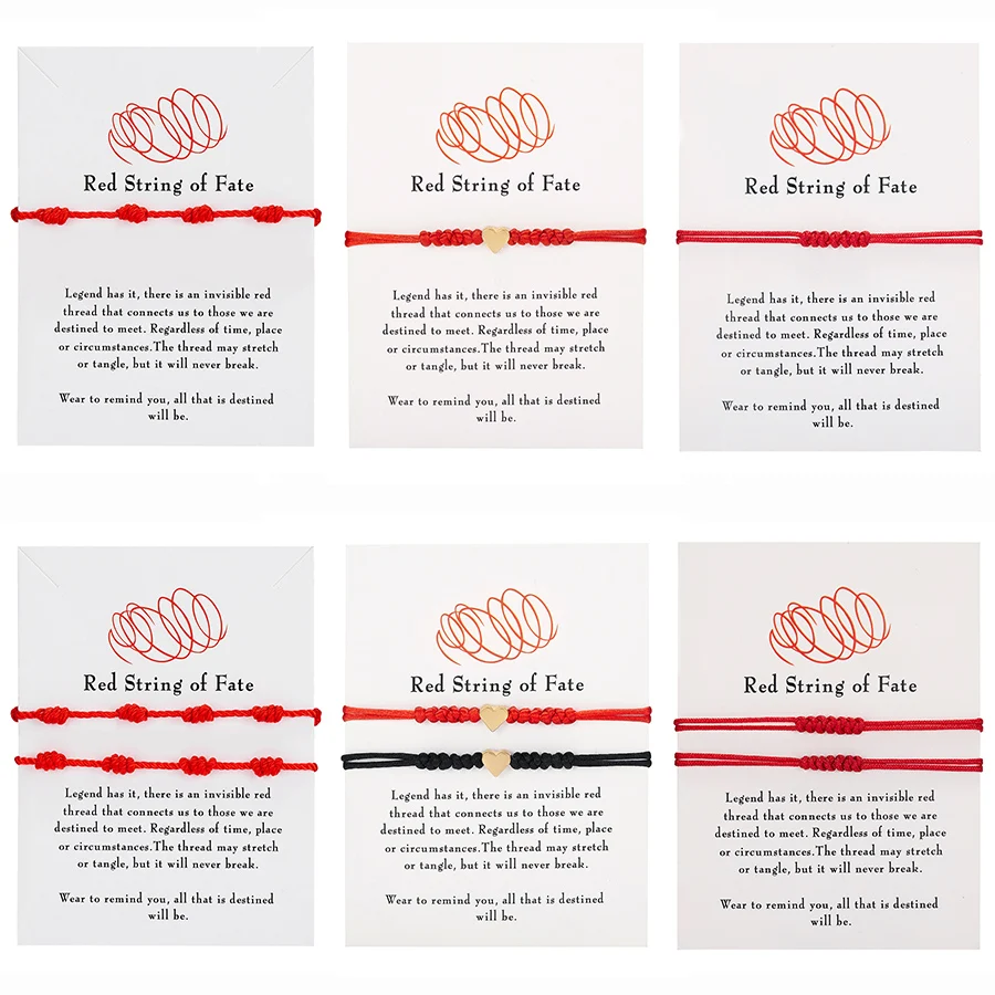 Amulet Protection Bracelet Women Red Strings Bracelet Protection 7