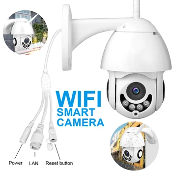 

1080P Wireless Monitor 360° PTZ Speed Dome CCTV IP Camera Night Vision for baby high resolution night surveillance security came