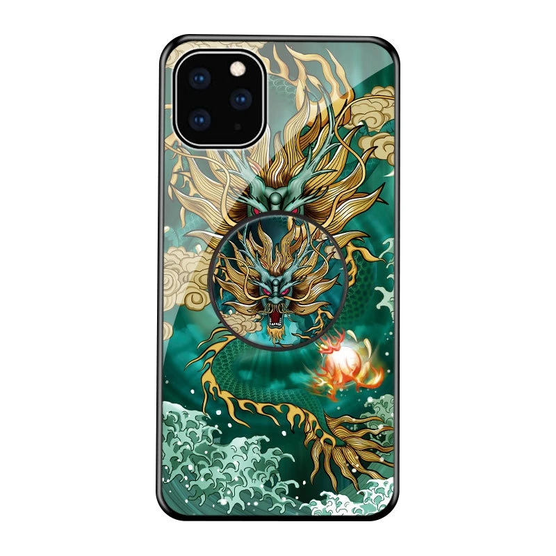 Чехол для iPhone 11 Pro Max XS XR X 7 8 6 6S Plus с кольцом-держателем противоударный из