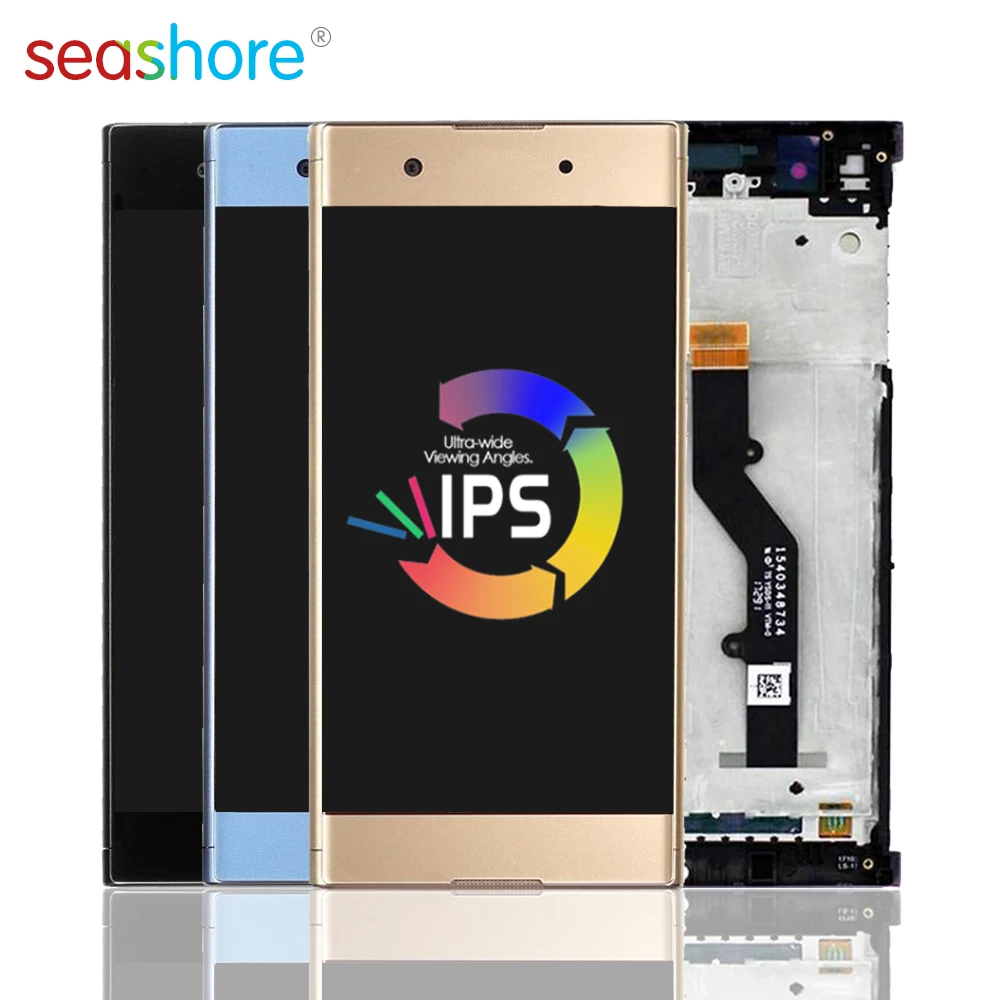 5 &quotоригинал для SONY Xperia XA1 Plus ЖК сенсорный экран дигитайзер сборка Sony дисплей с