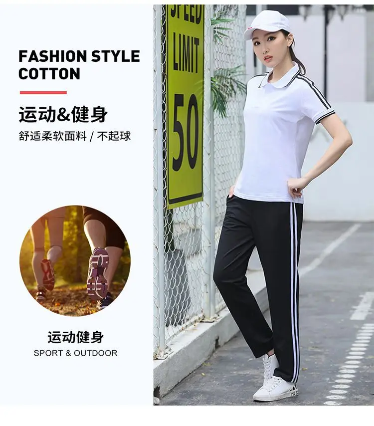 Summer Couples Sports Set Large Size Men's Running Clothing Women's Casual Clothing MEN'S Short Sleeve Shorts Breathable Thin Tr