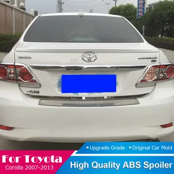 

High Quality Carbon Fiber Trunk Roof Spoiler For Toyota Corolla 2007 to 2013 Rear Trunk Wing Lip Spoiler Car Accessories 1Pcs