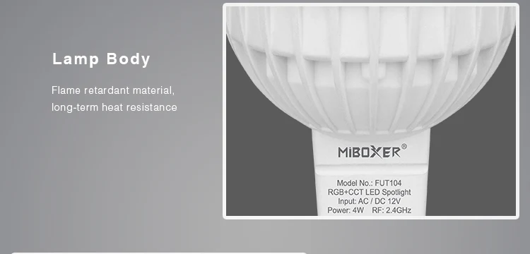 Miboxer 4 Вт RGB+ CCT Светодиодный прожектор FUT103 GU10 FUT104 MR16 Светодиодный светильник для спальни ресторана гостиной повара комнаты освещения