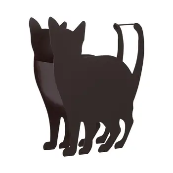

1pcs Funny Creative Rack Metal Iron Cat Ornament Cute Ornament Cat Craft Ornament for Home