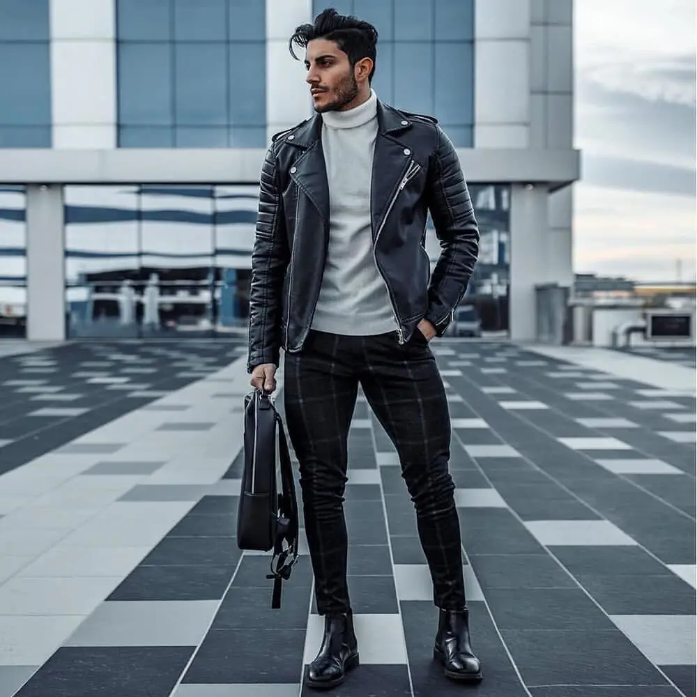 Рисунок 2 - Брюки мужские повседневные в клетку