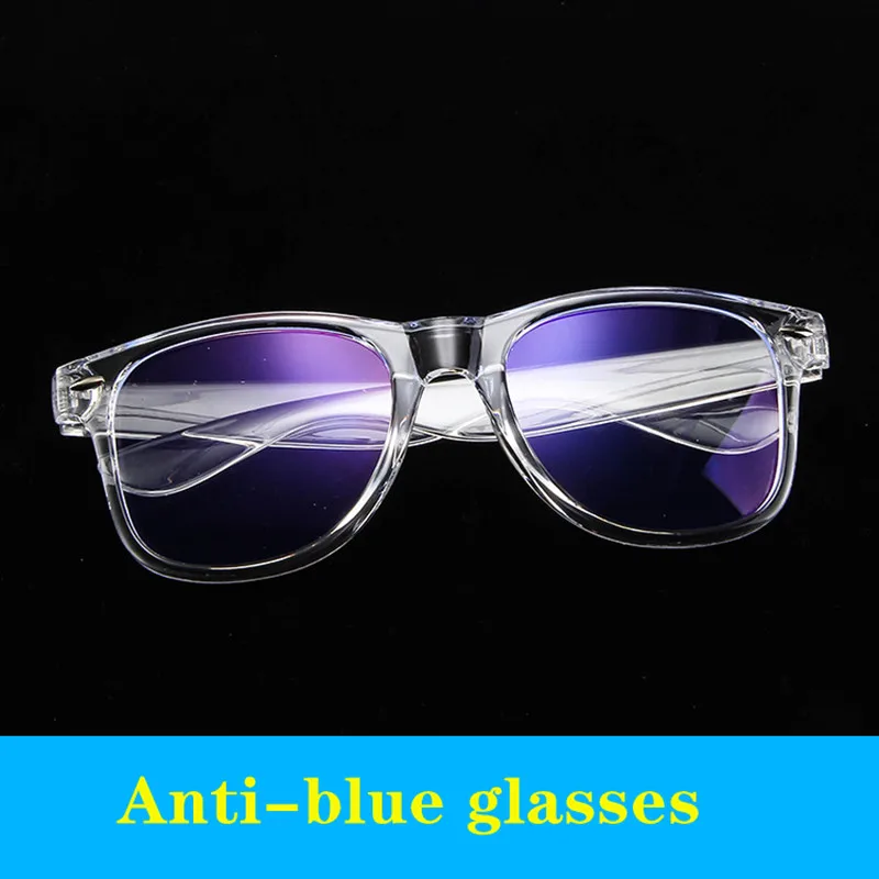 Metal Round Frame Print Glasses Women Computer radiation protection Eyewear Metal Unisex Anti Blue Light Glasses Men Optical