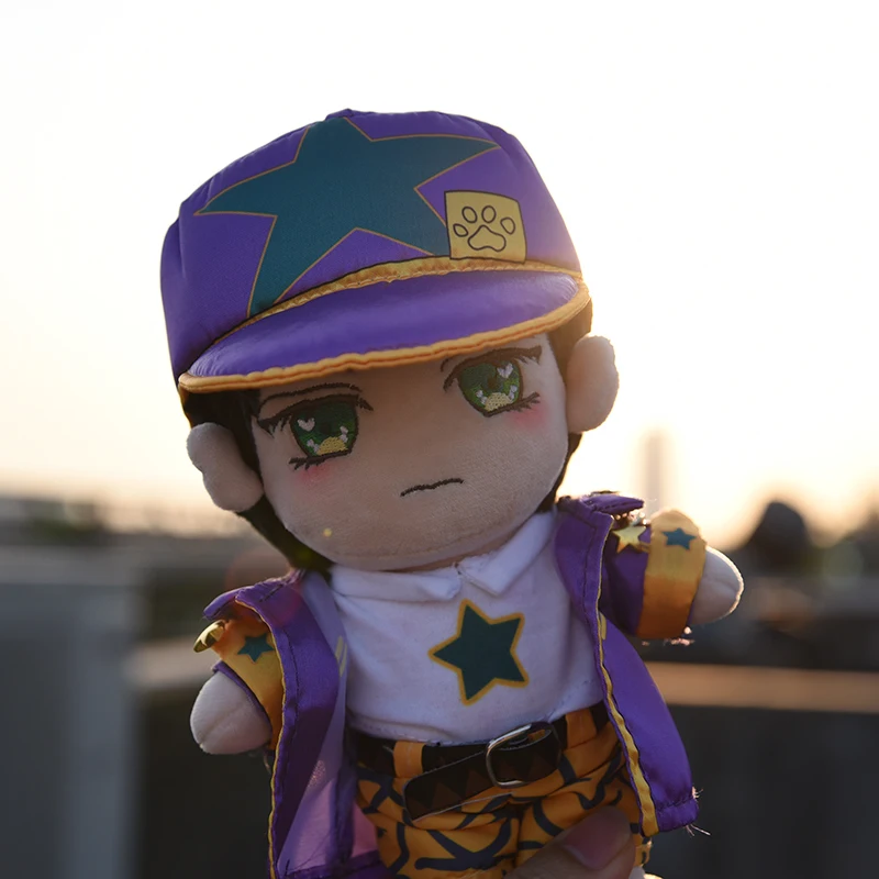 Аниме Необычные приключения Джоджо Kujo Jotaro Косплей плюшевая кукла-Подушка игрушка платье одежда милые Рождественские сувениры