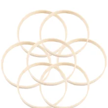 5 шт. 26 см диаметр Ловец снов кольцо круглые деревянные бамбуковые обручи инструменты для изготовления подарка «сделай сам»