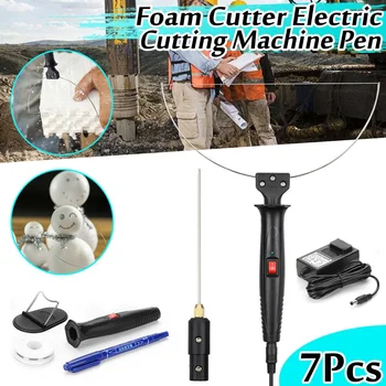 

110-260V Foam Cutter Pen Electric cutting pen Die-Cut Machines Stainless Steel Portable Styrofoam cutting tool set Heating Wire