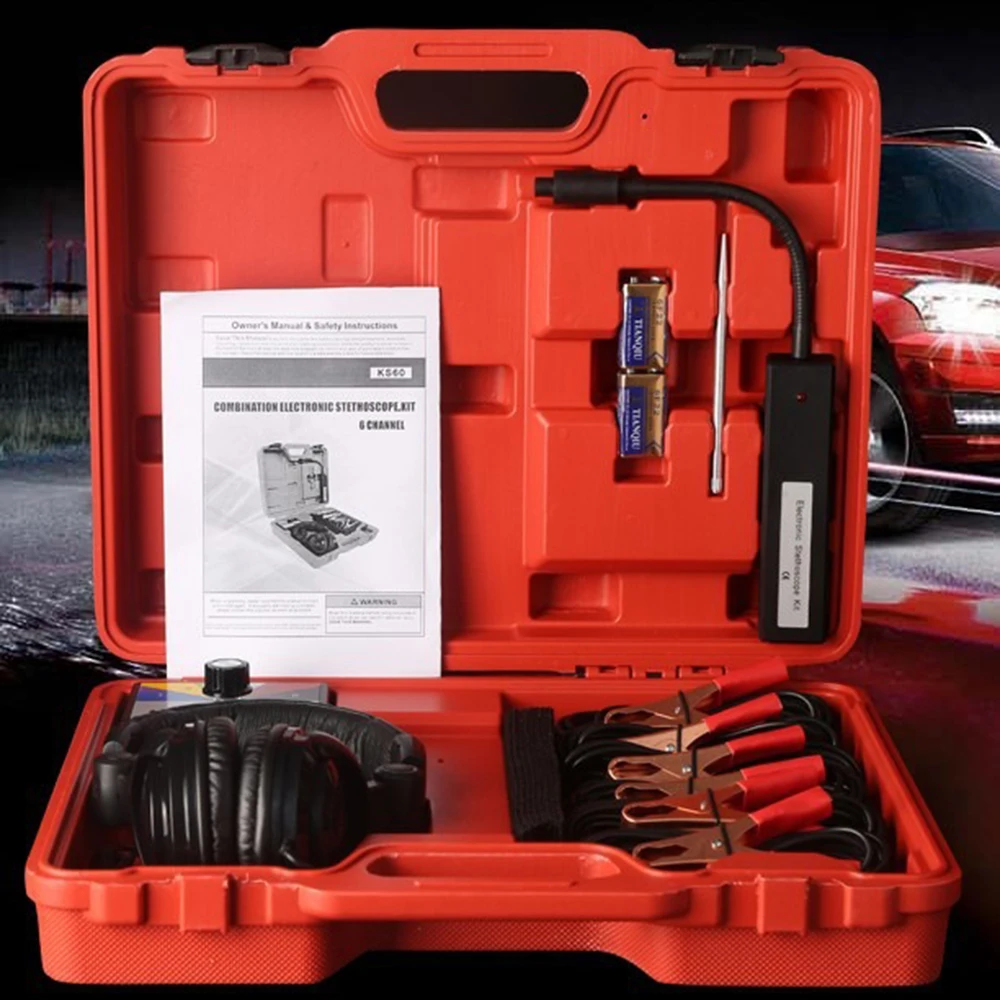 Automotive Electronic Stethoscope Car Sound Tester Engine Chassis