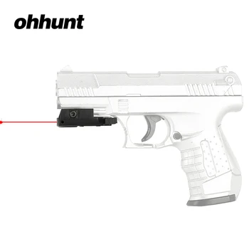 

Hunting Weapon Ultrathin Compact Pistol Red Dot Laser Sight Scope Laser Pointer Airsoft Low Profile 20mm Picatinny Weaver Mount